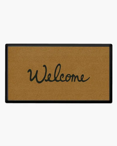 Ruggable Warm Welcome Large Doormat In Brown