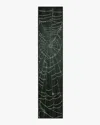 Ruggable Web Soft Black Flatwoven Rug In Black