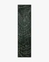 Ruggable Web Soft Black Flatwoven Rug In Black