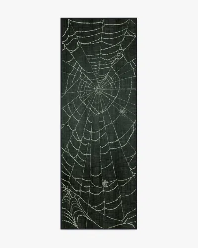 Ruggable Web Soft Black Flatwoven Rug
