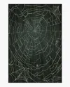 Ruggable Web Soft Black Flatwoven Rug In Black