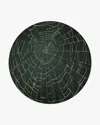 Ruggable Web Soft Black Flatwoven Rug In Black