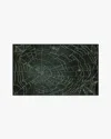 Ruggable Web Soft Black Flatwoven Rug In Black