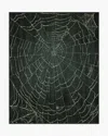Ruggable Web Soft Black Flatwoven Rug In Black