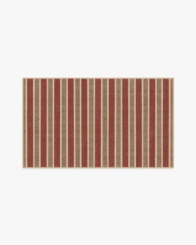 Ruggable Wells Red & Natural Re-jute Rug