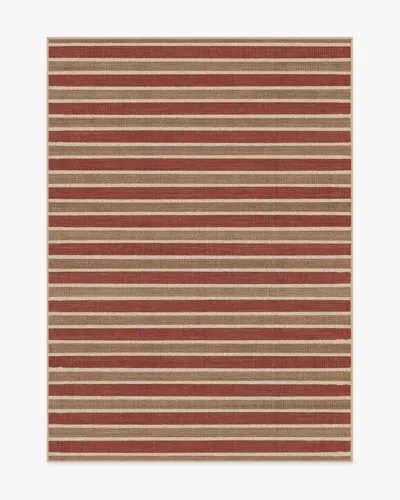 Ruggable Wells Red & Natural Re-jute Rug