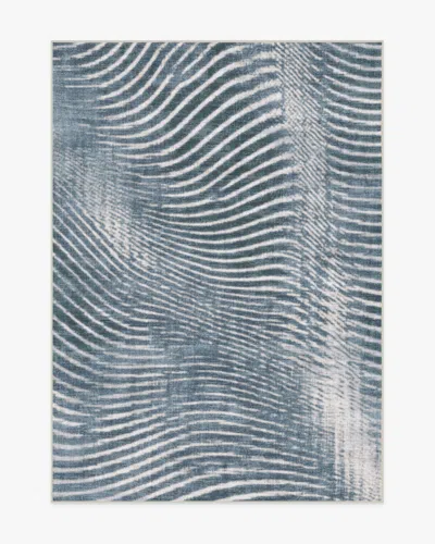 Ruggable Wesley Blue Flatwoven Rug