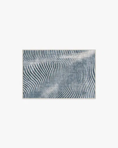 Ruggable Wesley Blue Flatwoven Rug