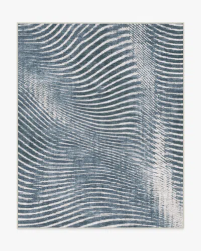 Ruggable Wesley Blue Flatwoven Rug