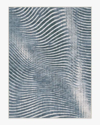 Ruggable Wesley Blue Flatwoven Rug