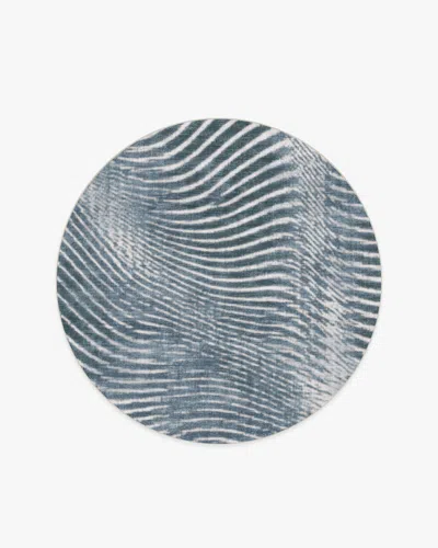 Ruggable Wesley Blue Flatwoven Rug