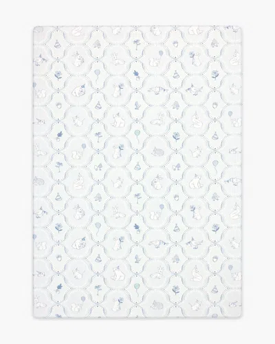 Ruggable Whimsical Woodland Denim Blue Play Mat