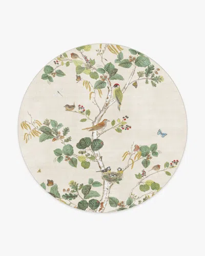 Ruggable Woodland Chorus Fawn Flatwoven Rug By Sanderson In Neutral