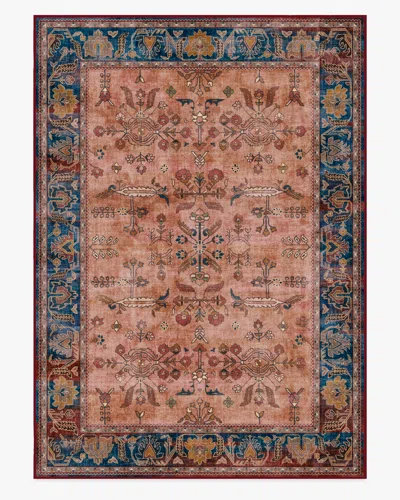 Ruggable Yara Navy & Bronze Flatwoven Rug