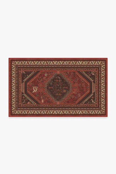 Ruggable Zareen Scarlet Red Flatwoven Rug