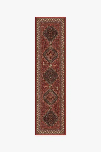 Ruggable Zareen Scarlet Red Flatwoven Rug