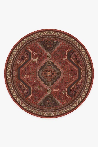 Ruggable Zareen Scarlet Red Flatwoven Rug