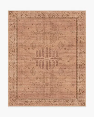 Ruggable Zariah Rose & Rust Flatwoven Rug In Multi