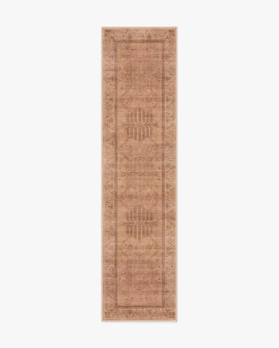 Ruggable Zariah Rose & Rust Flatwoven Rug In Red