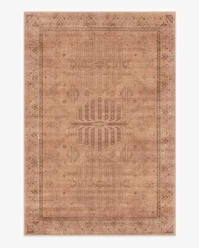 Ruggable Zariah Rose & Rust Flatwoven Rug In Multi
