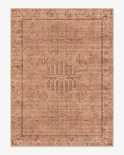 Ruggable Zariah Rose & Rust Flatwoven Rug In Multi