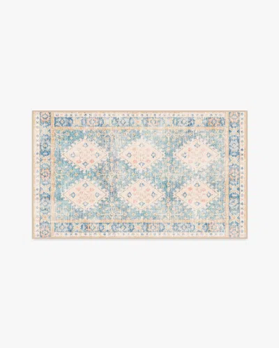 Ruggable Zosia Blue Flatwoven Rug In Multi