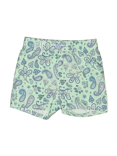 Pre-owned Rugged Butts Kids' Board Shorts In Green