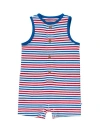 Ruggedbutts Baby Boys Pocket Knit Romper In Multi