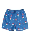 Ruggedbutts Baby Upf50+ Americana Swim Trunks In Multi