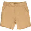 Ruggedbutts Boys Hybrid Shorts In Brown