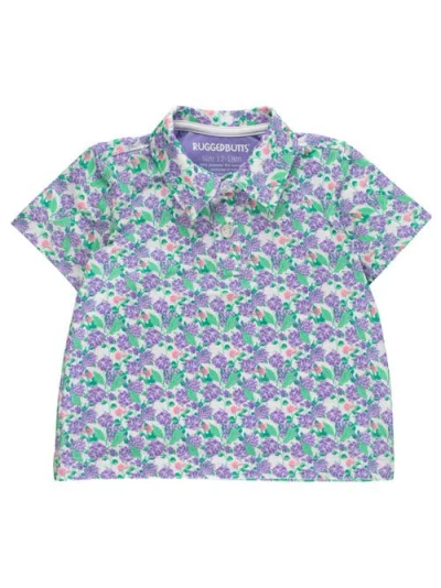 Ruggedbutts Kids'  Boys Knit Short Sleeve Performance Polo In Multi