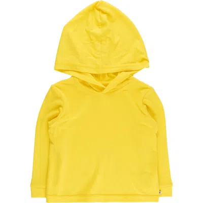 Ruggedbutts Kids'  Boys Upf50+ Sun Protective Hooded Shirt In White
