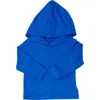 Ruggedbutts Kids'  Boys Upf50+ Sun Protective Hooded Shirt In Sonic Blue