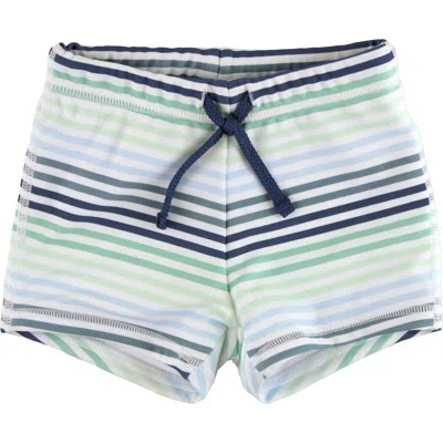 Ruggedbutts Babies'  Boys Upf50+ Swim Shorties In Multi