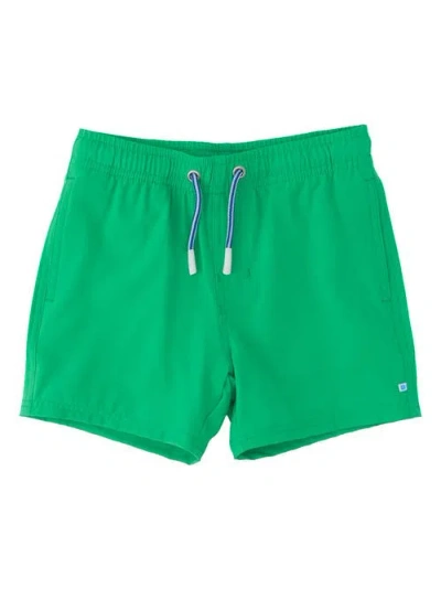 Ruggedbutts Babies'  Color Changing Performance Hybrid Swim Trunks In Green