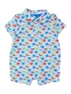 Ruggedbutts Babies'  Performance Polo Romper In Multi