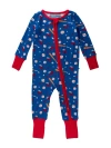 Ruggedbutts Softsnooze Baby Boys Convertible One Piece Pajamas In Red