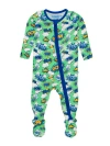 Ruggedbutts Softsnooze Baby Boys One Piece Footie Pajamas In Boom Pow