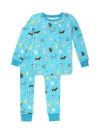 Ruggedbutts Kids'  Softsnooze Boys Long Sleeve Pajama Set