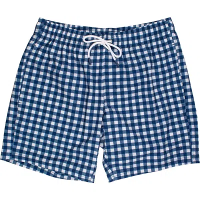 Ruggedbutts Stretch Swim Trunks In Blue