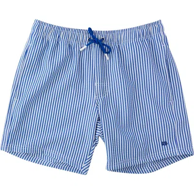 Ruggedbutts Stretch Swim Trunks In Blue