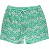 Ruggedbutts Stretch Swim Trunks In Green