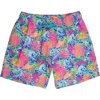 Ruggedbutts Stretch Swim Trunks In Multi