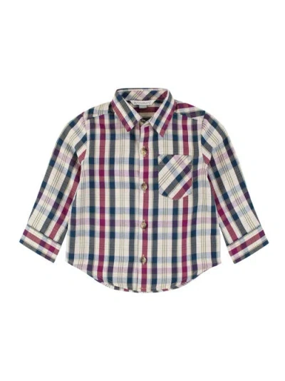 RUGGEDBUTTS RUGGEDBUTTS TODDLER BOYS LONG SLEEVE BUTTON DOWN SHIRT