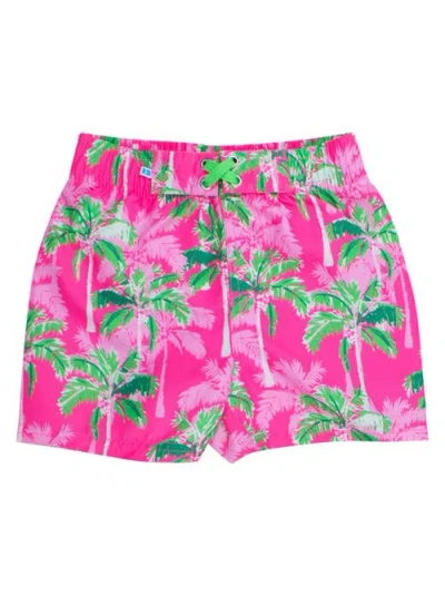 Ruggedbutts Toddler Boys Upf50+ Swim Trunks In Multi