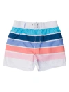 Ruggedbutts Babies'  Toddler Boys Upf50+ Swim Trunks In Multi