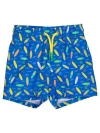 Ruggedbutts Babies'  Upf50+ Sun Protected Stretch Swim Trunks In Multi