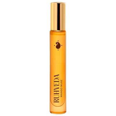 Ruhveda Mango Muse Eau De Parfum Travel Spray With Vanilla Musk By Sheena Melwani 0.5oz/10ml Eau De Parfum In Transparent