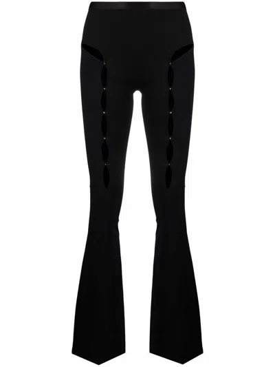 Rui Cut-out Detail Flared Trousers
