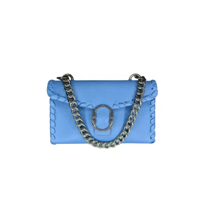 Ruj Heritage Women's Blue Mini Shoulder Bag Celeste